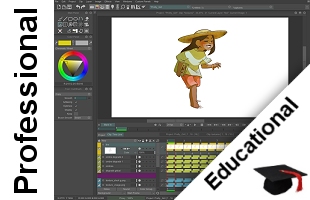 TVPaint Animation Professional 11.7 Educational